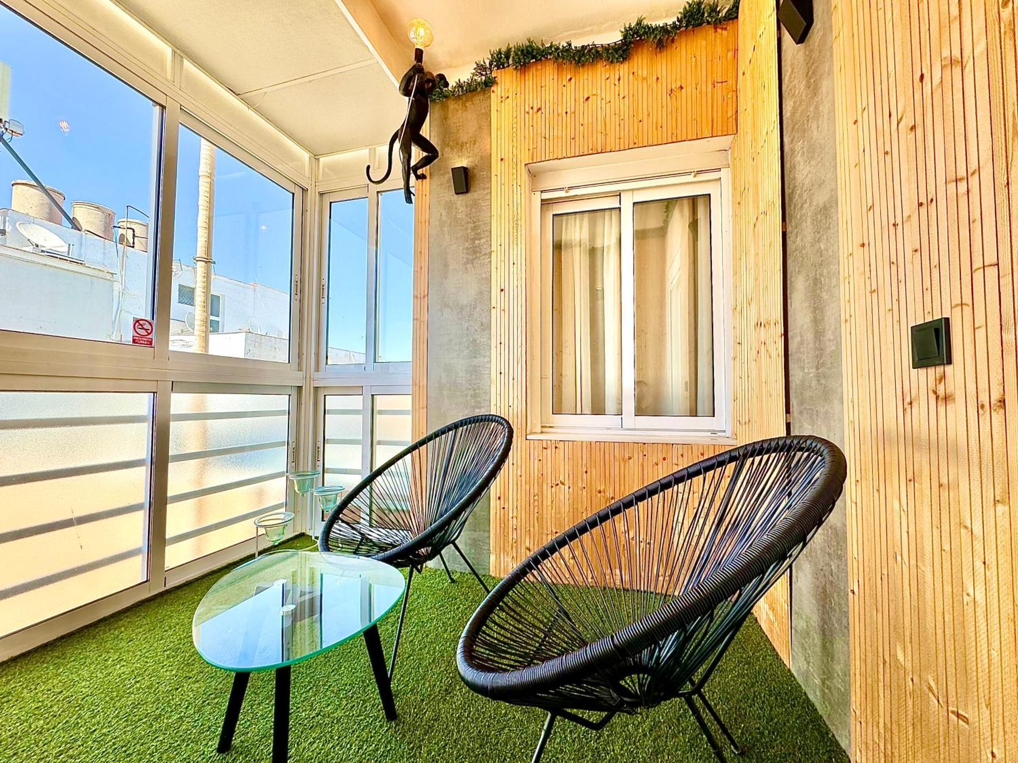 Apartment Terraza Chill Out Malaga Bagian luar foto
